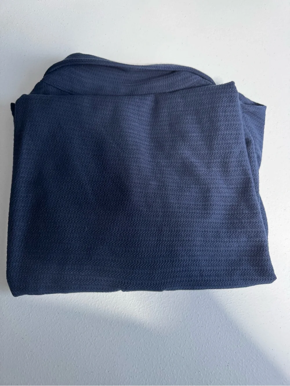 Banana Republic Textured Linen-Blend Polo - Blue
